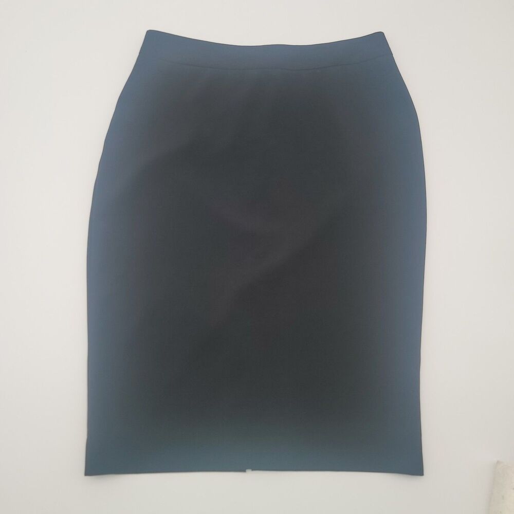 United Colors of Benetton Classic Tailored Black Pencil Skirt EU 42 US 6 Career